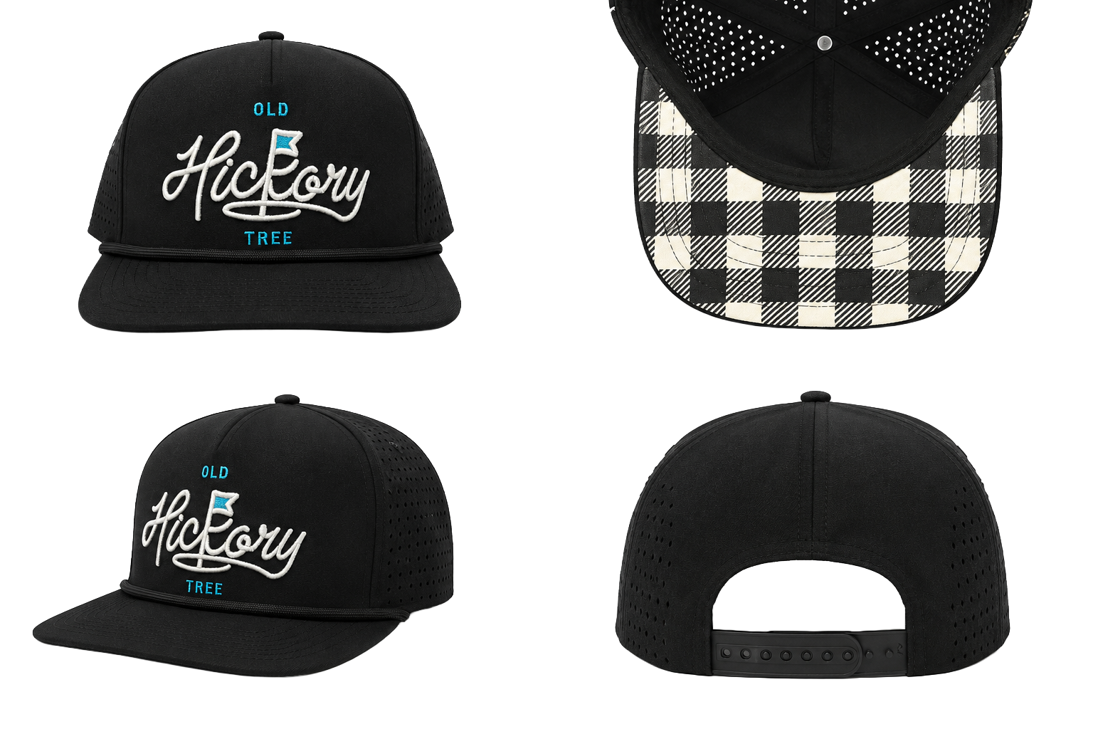SYD Plaid Hazard Golf Hat